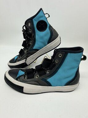 Converse Chuck 70 Tech Hiker High Top Rapid Teal Black Rubber Toe Cap 9.5 Men’s